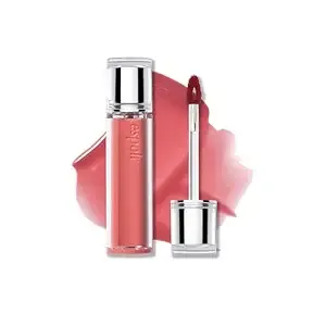 Espoir Couture Lip Tint Glaze #17 Ginger Peach - Volumizing Lip Stain With Juicy Texture, Long-Lasting & Vibrant Colors, Moisturizing & Hydrating, Glossy Formula, Vegan, Korean Makeup, 0.14 Oz