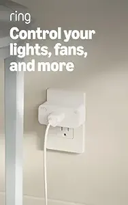 Ring Smart Plug, Turn Lights Into Security Lights, Control From Anywhere, Set Schedules & Routines, Works With Alexa, No Base Station Needed