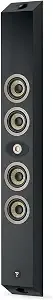 Focal fonwall302-Bl 1/2 Bass-Reflex 2-Way On-Wall Loudspeaker - Black
