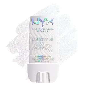 Nyx Professional Makeup Buttermelt Glaze Stix, Non-Greasy Highlighter Stick With Up To 8hr Make Up Wear - 03 That'S So Melt (White)
