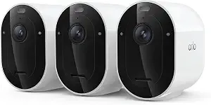 Arlo Pro Wireless Security Camera 2k Hdr (6th Gen) - 3-Cam