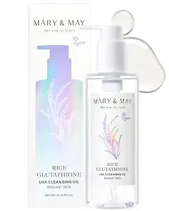 Mary&May Rice Glutathione Lha Cleansing Oil, 6.76 Fl.Oz