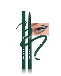 Dark Green Eyeliner Pencil,Matte Eye Liner Pencils For Older Women
