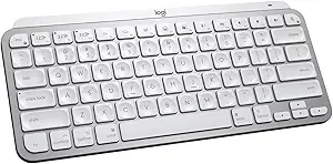 Logitech Mx Keys Mini For Mac Minimalist Wireless Keyboard - Pale Grey