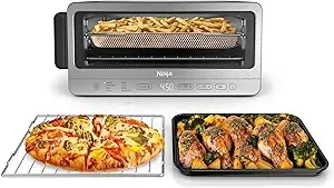 Ninja Flip Toaster Oven & Air Fryer, 8-In-1, Stainless Steel, sp151