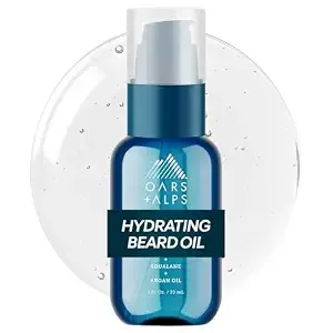 Oars + Alps Hydrating Beard Oil, Moisturizes & Softens Beard, 1pk, 1 Fl Oz