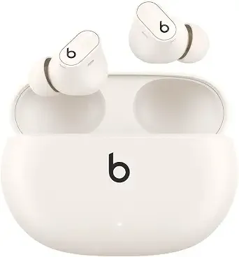 Beats Studio Buds + - True Wireless Noise Cancelling Earbuds, Enhanced Apple & Android Compatibility, Built-In Microphone, Sweat Resistant Bluetooth Headphones, Spatial Audio - Ivory