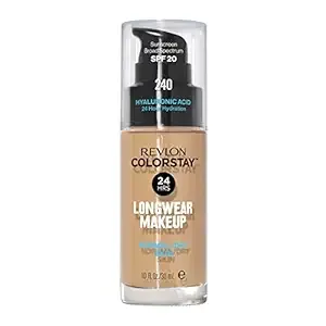 Revlon Colorstay Longwear Makeup Normal/Dry, 240 Medium Beige, 1 Fl Oz
