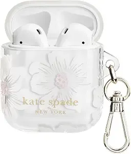 Kate Spade New York Airpods 2nd/1st Case - Hollyhock Cream