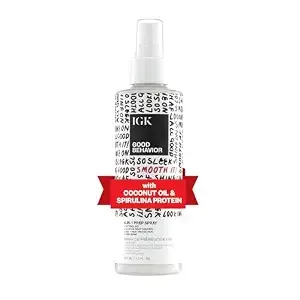 Igk Good Behavior 4-In-1 Prep Spray, Heat Protectant, Leave-In Detangler