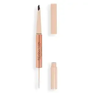 Revolution Fluffy Brow Filter Duo, Dark Brown