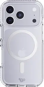 tech21 Evocrystal With Magsafe For Apple Iphone 17 And 18 Pro Metallic Silver