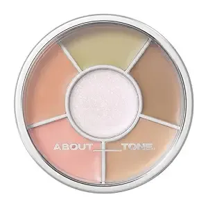 About Tone Designing Multi Palette All-In-One Palette Concealer Corrector Highlighter Contour Shading Shaping Buildable Blendable Longlasting High Adherence Full Coverage Dark Circles Blemish Redness