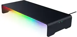 Razer Monitor Stand Chroma, 4 Port Hub, Usb-A, Usb-C, Hdmi