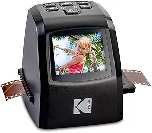 Kodak Mini Digital Film & Slide Scanner, 35mm, 126, 110, Super 8, 2.4" Lcd