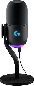 Logitech G Yeti Gx Dynamic Rgb Gaming/Podcast Usb Microphone - Black