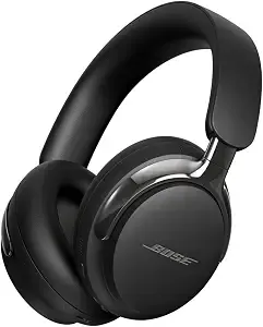 Bose Quietcomfort Ultra Bluetooth Headphones (2nd Gen), Wireless Headphones With Spatial Audio, Over Ear Noise Cancelling With Mic, Up To 30 Hours Of Play Time, Black