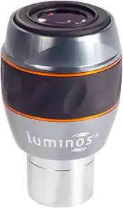 Celestron Luminos 7mm 1.25" Eyepiece For High-Power Planetary Viewing
