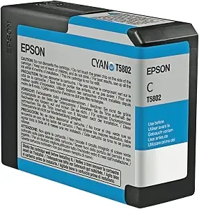 Epson t5802 Ultrachrome k3 Cyan Cartridge Ink