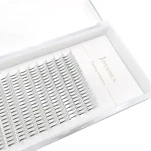 Soft Natural Premade Volume 2d Fans Eyelash Extension 0.10 Thickness 8-14mm Handmade Premade Cluster Volume Fans Faux Mink Lashes 3d (11mm, 3d-0.10-C)