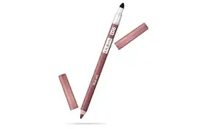 Pupa Milano True Lips Blendable Lip Contour Pencil - Dual-Ended Matte Lining Color And Brush - Creamy, Hydrating, High Pigment, Smudge Proof Formula - Paraben Free - 006 Brown Red - 0.042 Oz