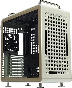 Cooler Master Qube 540 Atx Mid-Tower Pc Case, High Airflow, Tempered Glass