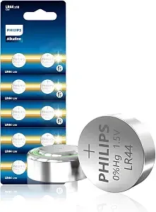 Philips 3v Lithium cr2430 Coin Cell Battery 5 Count, Long-Lasting 10-Year Storage, Stable Voltage Output, Child Safe Blister Pack For Remotes, Scales And Household Devices