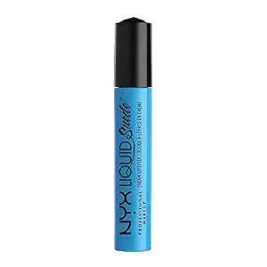 Nyx Professional Makeup Liquid Suede Cream Lipstick - Little Denim Dress (Bright Sky Blue)