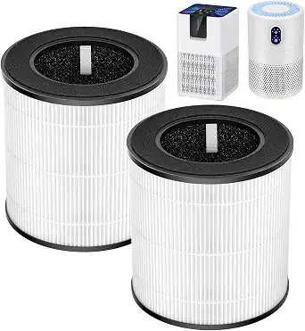 B-d02l/m05 Replacement Filter For Mooka B-d02l & m05 Air Purifier, 2 Pack