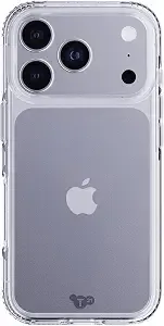 tech21 Evoclear Case For Iphone 17 Pro – Clear - Slim Protective Case - Impact Protection - Wireless Charging Compatible