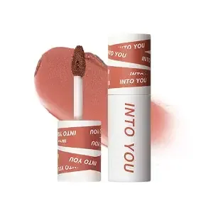 Into You Matte Lipstick, Super Stay Lipcolor For Women, Waterproof, Long Lasting Lip Stain, High Impact Lipcolor With Lightweight Lip Mud Texture, Dual-Use For Lips And Cheek, Nude Lipstick (em05)