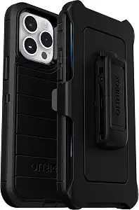 Otterbox Defender Series Screenless Edition Case For Iphone 14 Pro (Only) - Case Only - Microbial Defense Protection - Non-Retail Packaging - (Black)