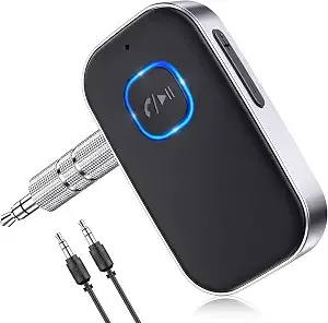 Comsoon Bluetooth Receiver For Car, 3.5mm Aux Bluetooth Car Adapter