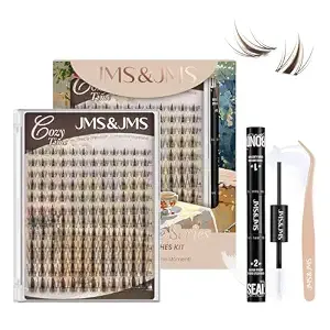 Brown Fairy Lash Clusters Kit, Anime Manga Lash Extension Kit