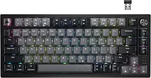 Corsair k65 Plus Wireless Rgb 75% Mechanical Gaming Keyboard – Black/Gray