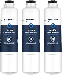 Glacier Fresh Replacement For Samsung Water Filter da29-00020b 3 Pack