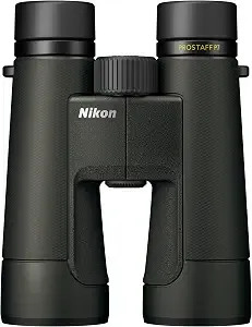 Nikon Prostaff p7 12x50 Binocular - High-Magnification Wide Fov Waterproof Fogproof 50mm Binocular With Multilayer-Coated Lenses And Locking Diopter - Wildlife Nature Observation Optic