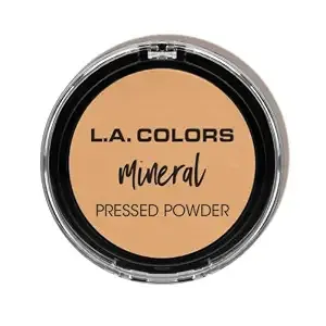 L.A. Colors Mineral Pressed Powder, Soft Honey (New Artwork) cmp374