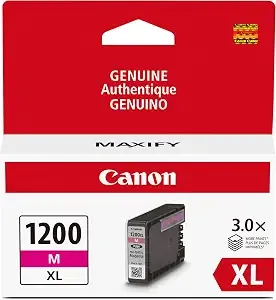 Canon Pgi-1200xl Genuine Magenta Ink Tank, Compatible With mb2120, mb2720, b2020, mb2320 (Optional) Printers