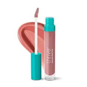 Thrive Causemetics Sheer Strength Lip Plumping Peptide Gloss, Pink Mauve
