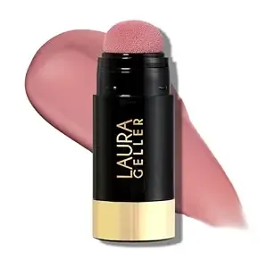 Laura Geller Serum Blush Tint- Hydrating Liquid Blush - Practical Pink