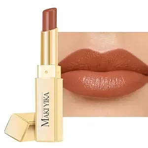 Maki Yika Moisture Light Brown Lipstick For Women Hydrate Tinted Lip Balm