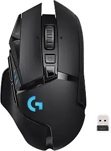 Logitech g502 Lightspeed Wireless Gaming Mouse - Black