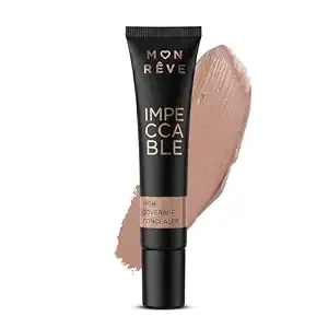 Mon Reve Impeccable Liquid Concealer, Full Coverage, 108 Toffee