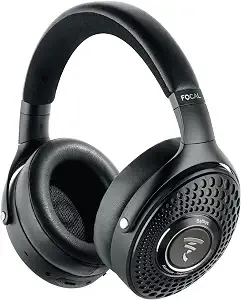 Focal Bathys Over-Ear Hi-Fi Bluetooth Wireless Headphones With Active Noise Cancellation (Deep Black)
