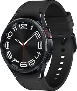 Samsung Galaxy Watch 6 Classic 43mm Lte Smartwatch, Rotating Bezel, Fitness Tracker, Personalized Hr Zones, Advanced Sleep Coaching, Heart Monitor, Us Version, Black (Renewed)