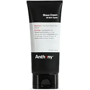 Anthony Shaving Cream For Sensitive Skin, 6 Fl Oz