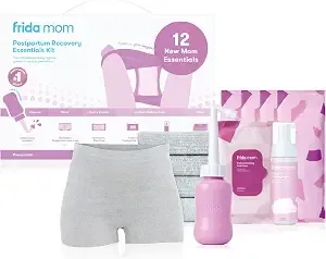 Frida 11pc Postpartum Essentials Kit, Hospital Bag Basics For New Mom