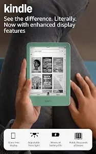 Amazon Kindle 16 Gb (2024 Model) - Light And Compact, With Fast Page Turns, And High Contrast Ratio - Matcha