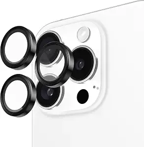 Pelican Iphone 16 Pro Max/Iphone 16 Pro Camera Lens Protector - Black